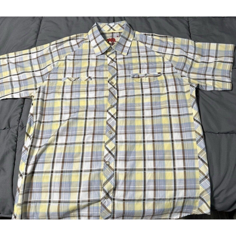 Men's Dakota Grizzly Plaid Button Up Shirt